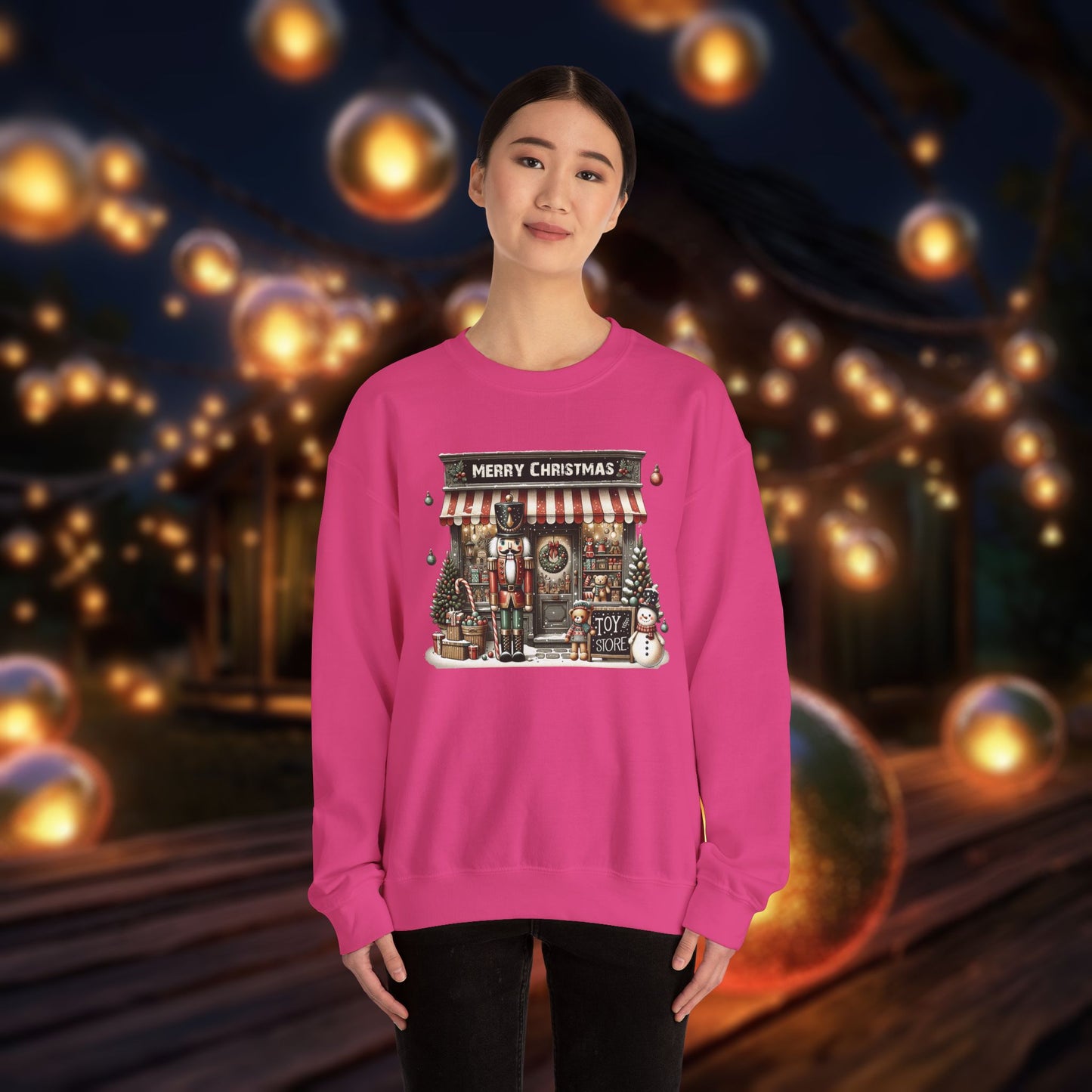 Christmas Toy Store Sweatshirt