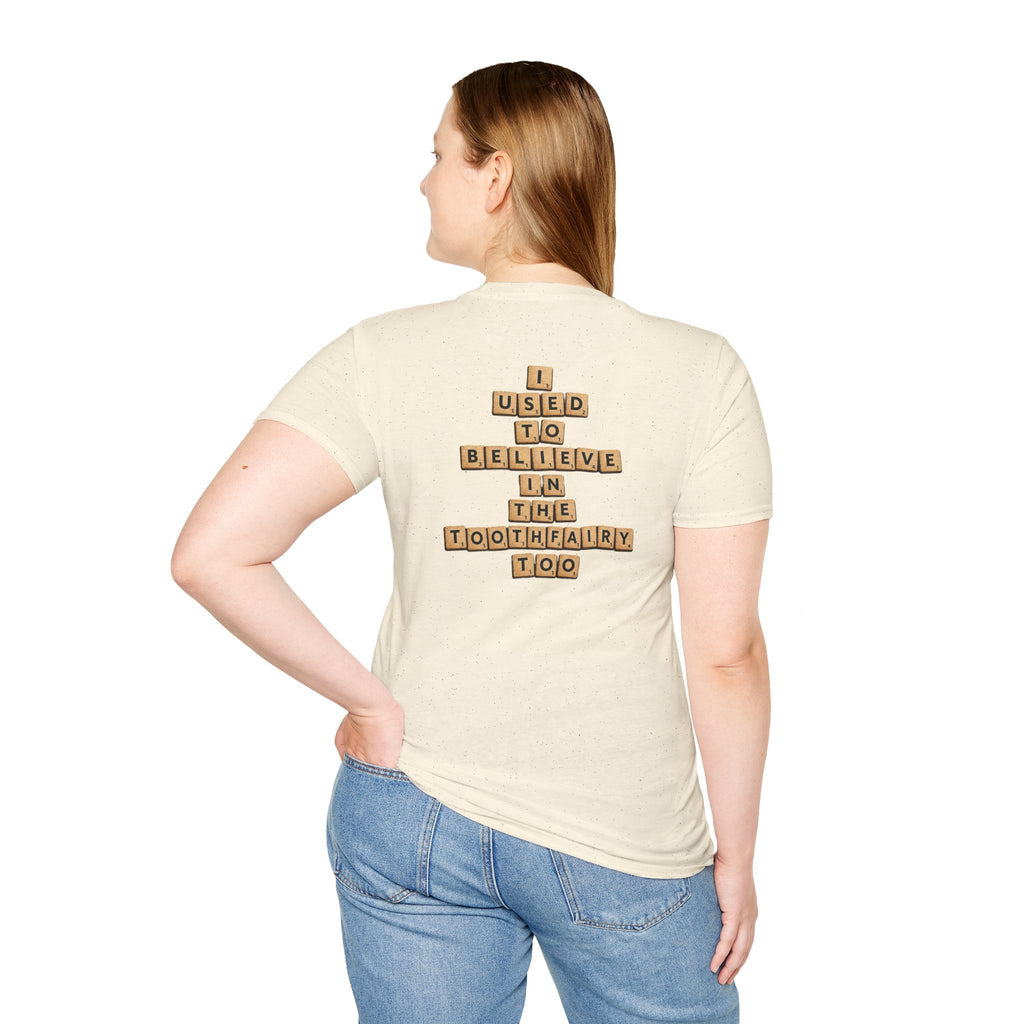 Scrabble Tiles "I Know You Think You're Right" T-Shirt