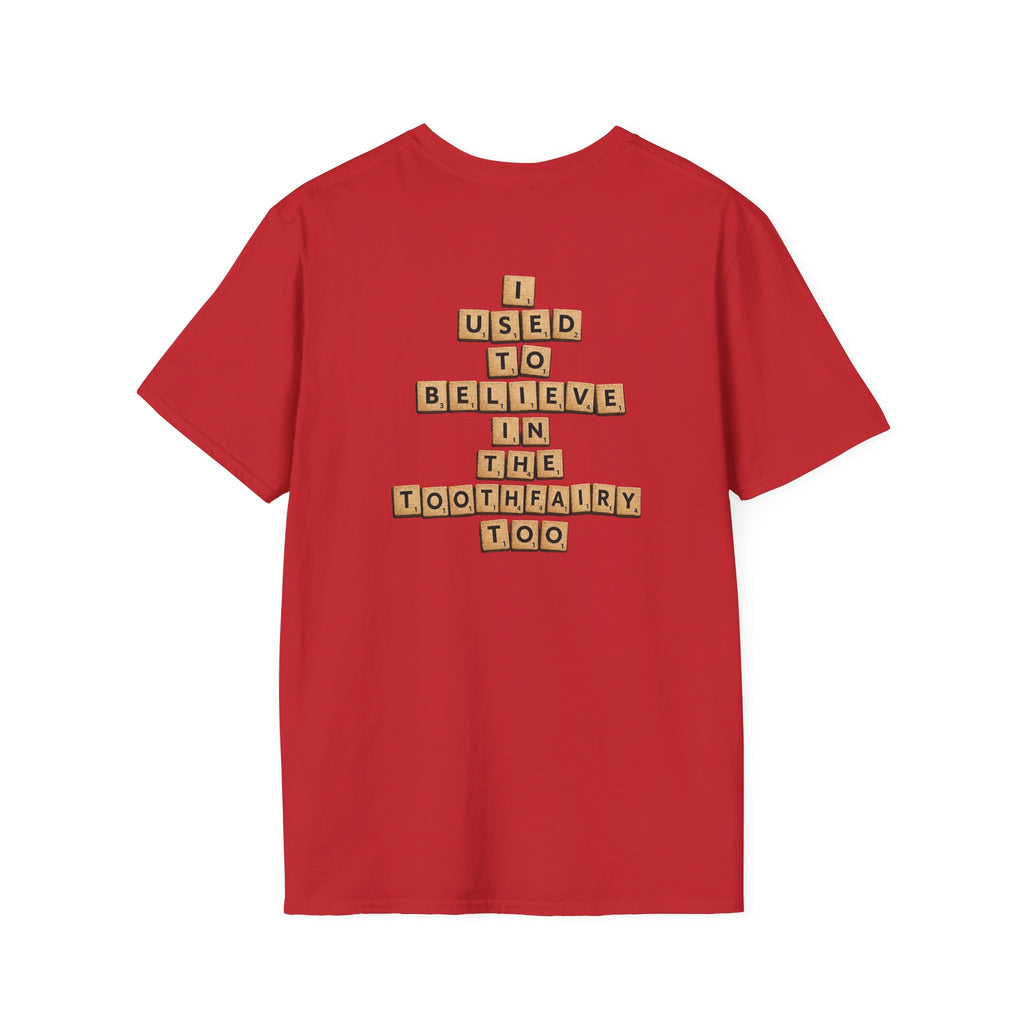 Scrabble Tiles "I Know You Think You're Right" T-Shirt