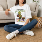 Funny Angry Turtle T-Shirt — “Wanna See Me Lose My Crayons? Do That Again…” — Teacher & Art Lover Tee