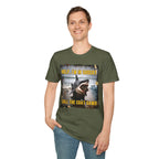 Shark Graphic T-Shirt — "Help, I'm in Shock!" Funny Beachwear
