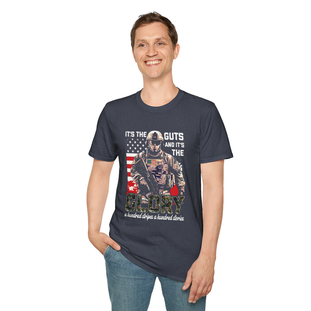 It's the Guts and It's the Glory T-Shirt — Motivational Graphic Tee
