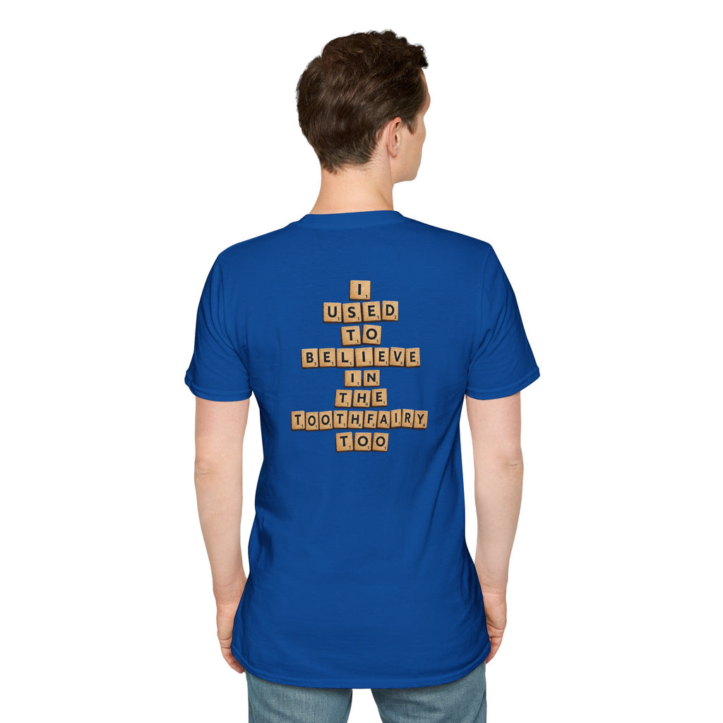 Scrabble Tiles "I Know You Think You're Right" T-Shirt