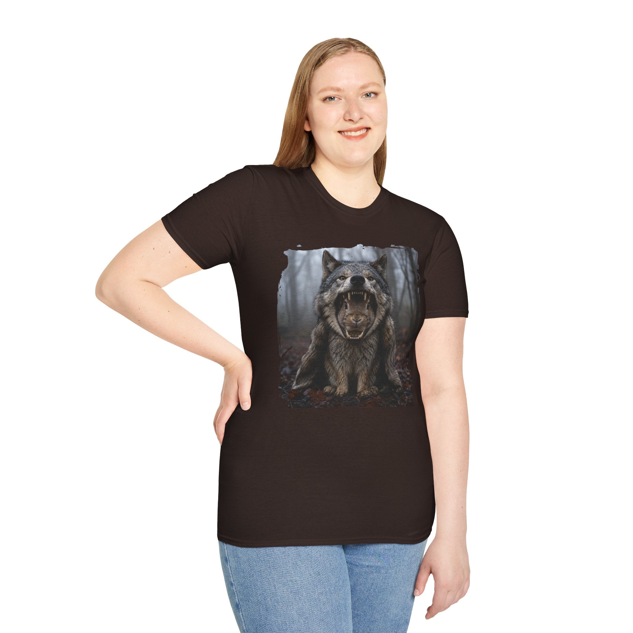 Wolf Roar T-Shirt — Fierce Forest Wildlife Graphic Tee