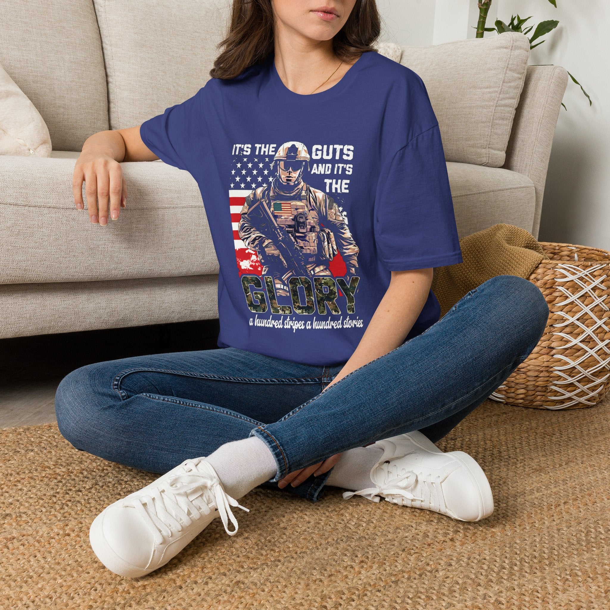 It's the Guts and It's the Glory T-Shirt — Motivational Graphic Tee