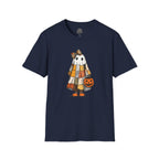Ghost Softstyle T-Shirt with Patchwork Quilt Design