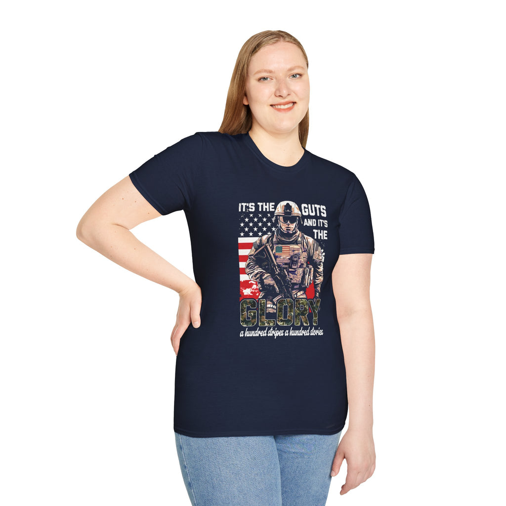It's the Guts and It's the Glory T-Shirt — Motivational Graphic Tee