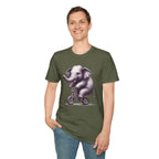 Cute Elephant on Bicycle T-Shirt — Whimsical Vintage Baby Elephant Graphic Tee