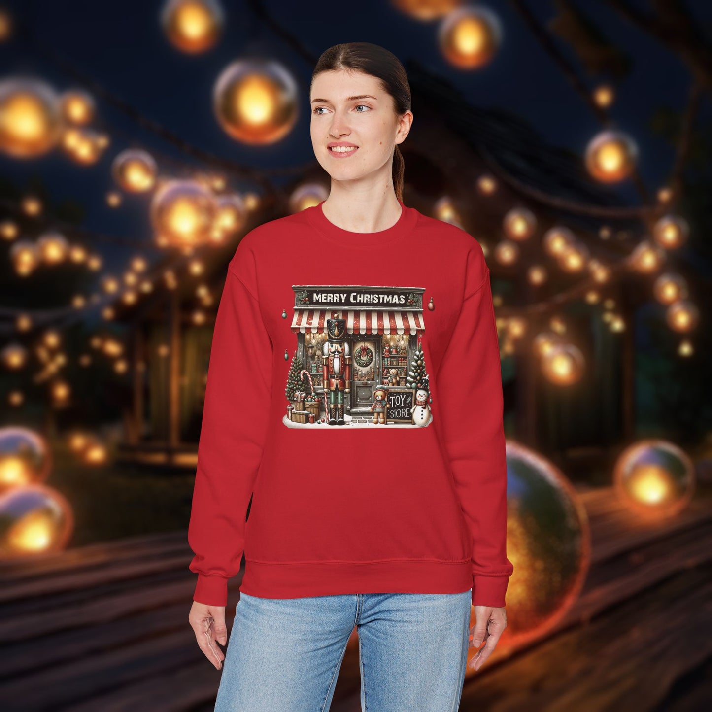 Christmas Toy Store Sweatshirt