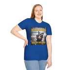 Shark Graphic T-Shirt — "Help, I'm in Shock!" Funny Beachwear