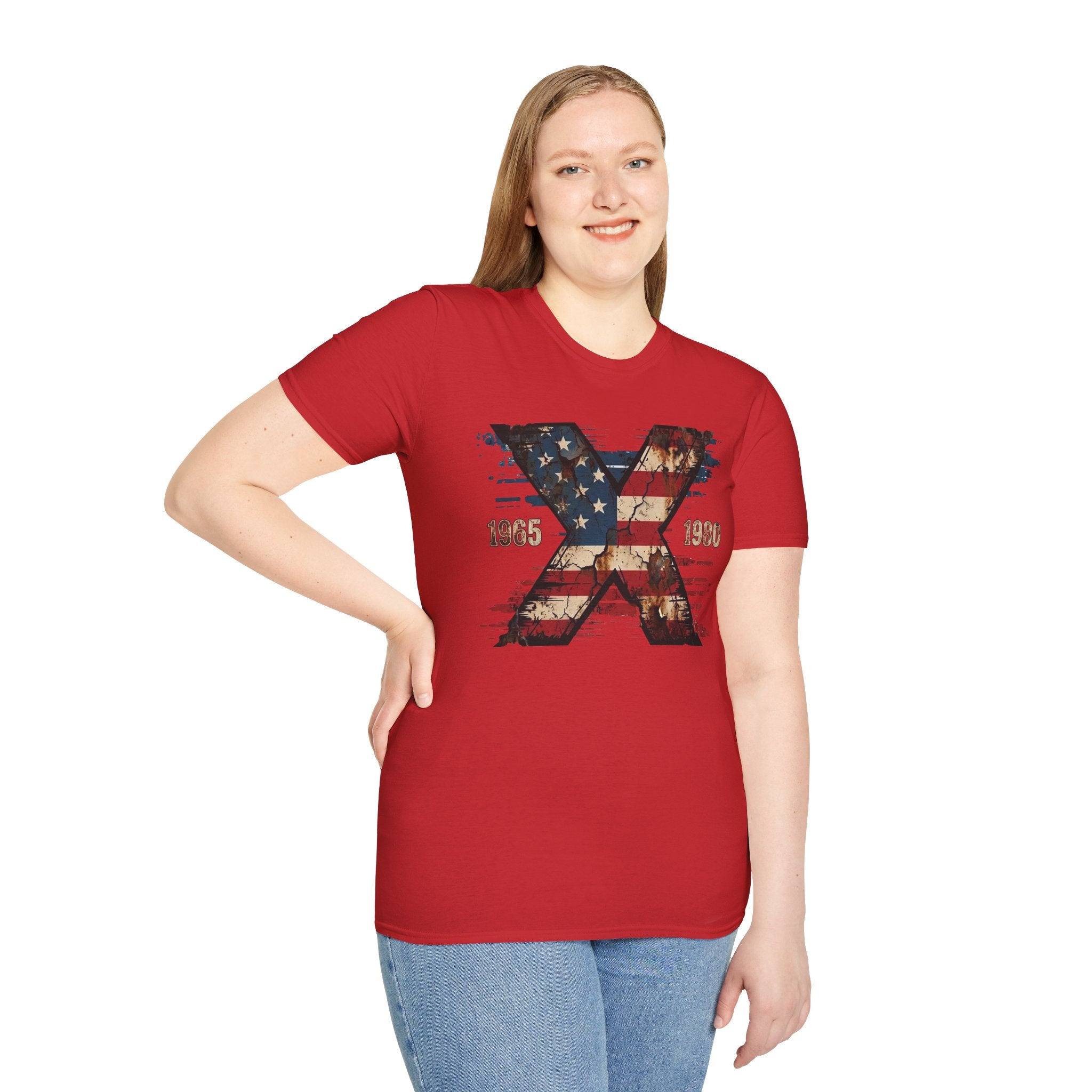 Generation X 1965–1980 T-Shirt — Retro Vintage Birth Year Tee