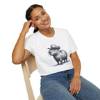 Cowboy Capybara T-Shirt — Cute Western Animal Graphic Tee
