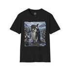 Orca & Penguin Graphic T‑Shirt — Cute Antarctic Wildlife Tee