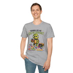 Funny Angry Turtle T-Shirt — “Wanna See Me Lose My Crayons? Do That Again…” — Teacher & Art Lover Tee