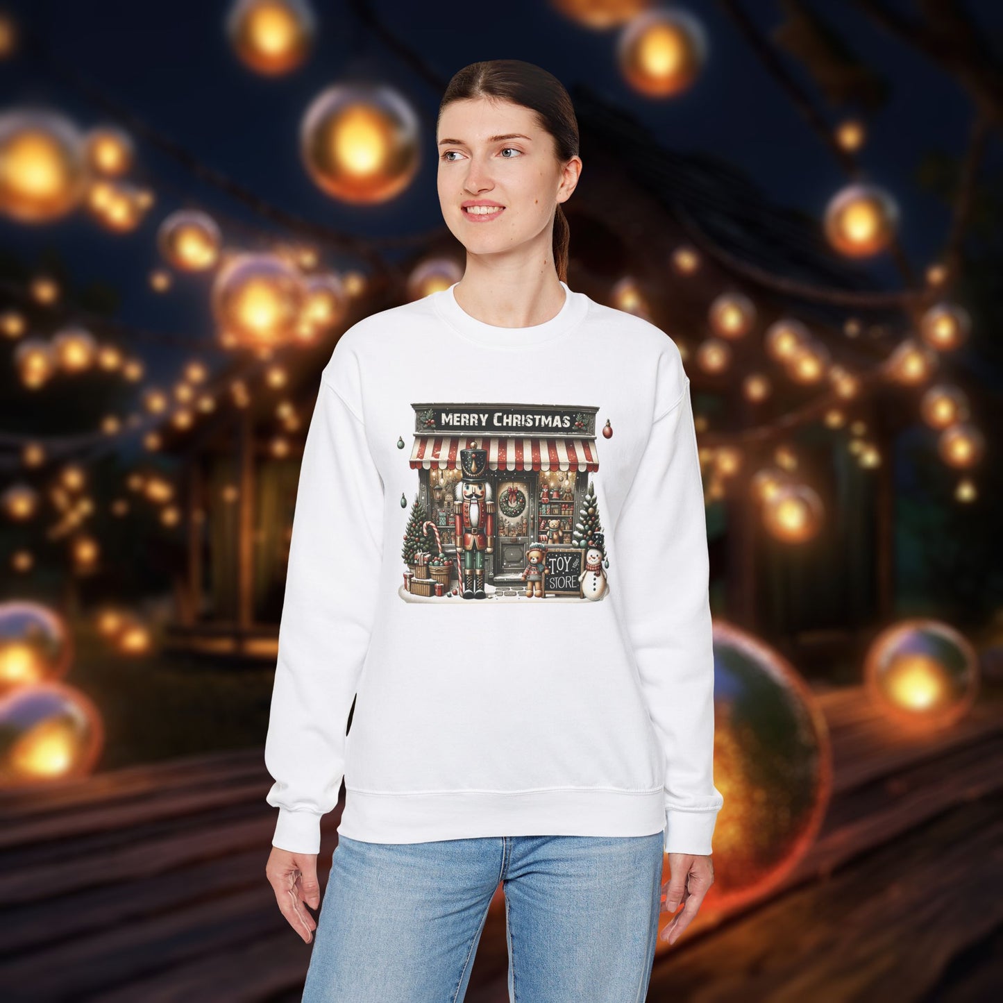 Christmas Toy Store Sweatshirt