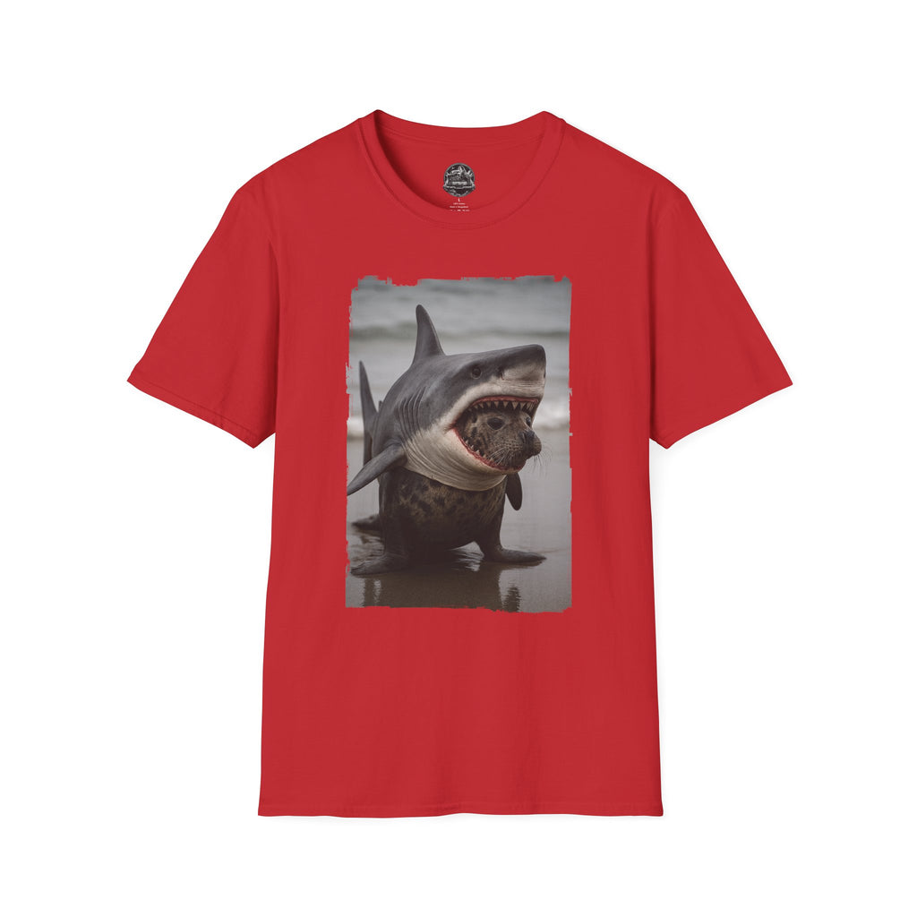 Seal in Shark’s Clothing | Funny Ocean Animal Graphic Tee | Quirky Marine Life Shirt | Creature Features Collection