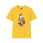 Ghost Softstyle T-Shirt with Patchwork Quilt Design