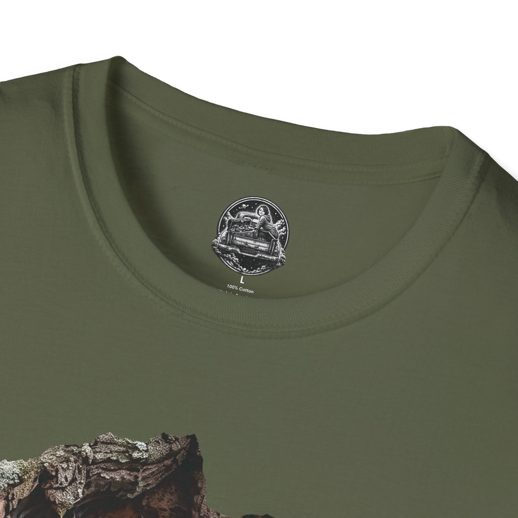 Squirrel in Owl Disguise T-Shirt — "Prey Wearing Its Predator"