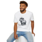 Cowboy Capybara T-Shirt — Cute Western Animal Graphic Tee