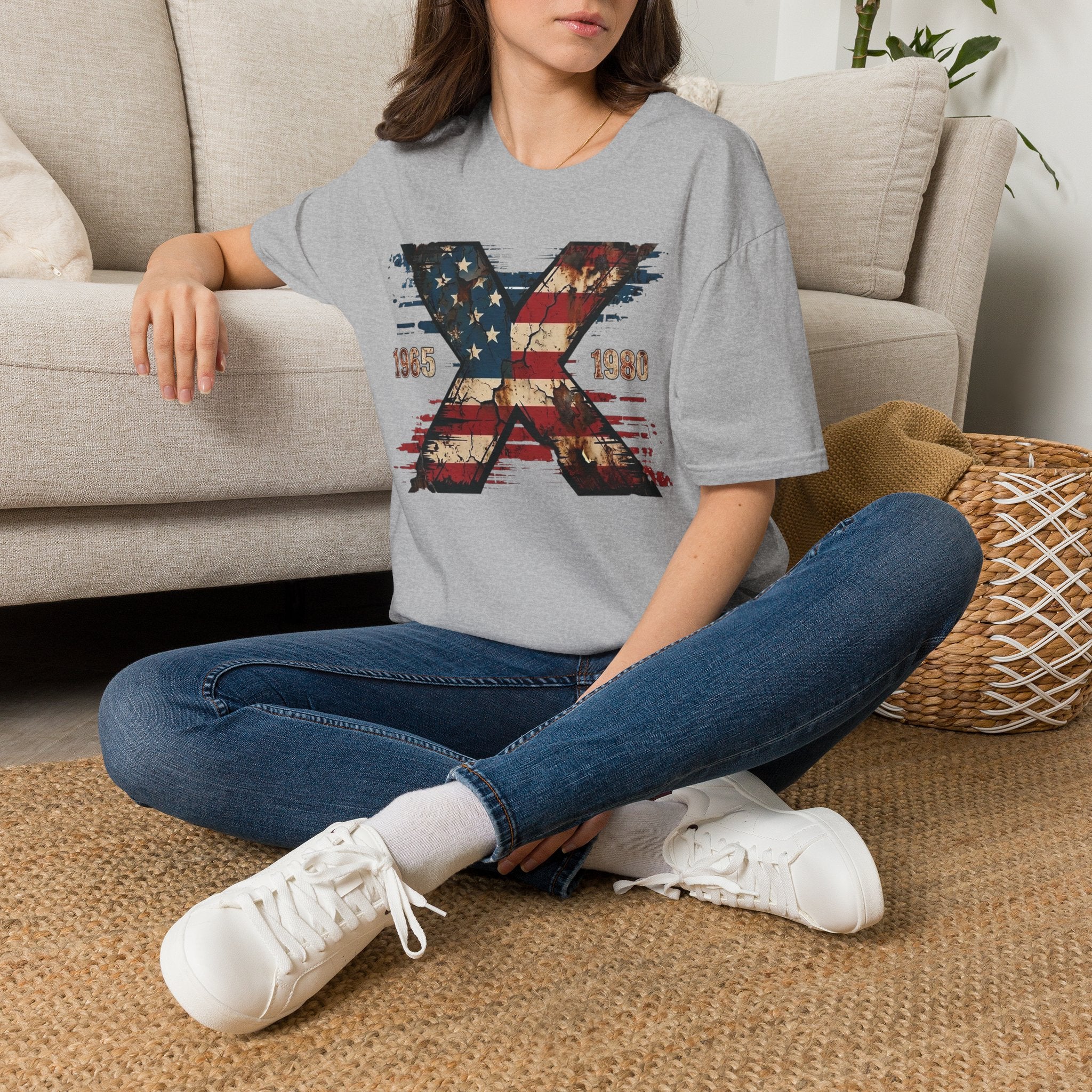 Generation X 1965–1980 T-Shirt — Retro Vintage Birth Year Tee