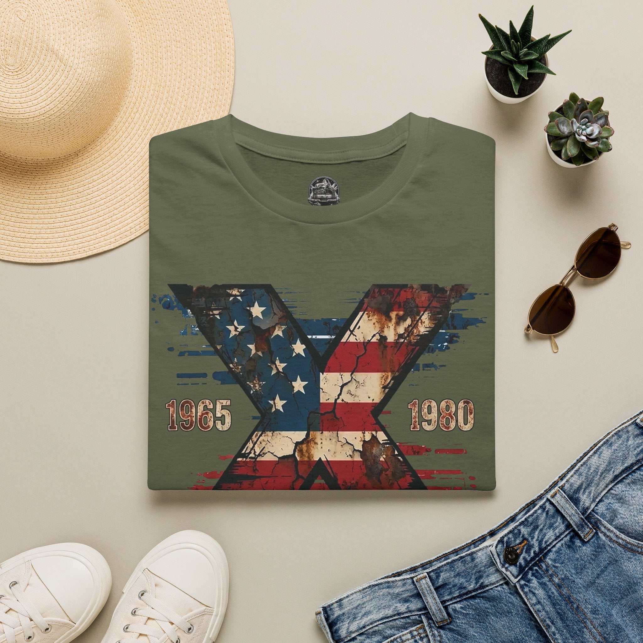 Generation X 1965–1980 T-Shirt — Retro Vintage Birth Year Tee