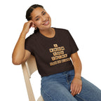 Scrabble Tiles "I Know You Think You're Right" T-Shirt