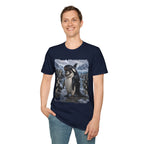 Orca & Penguin Graphic T‑Shirt — Cute Antarctic Wildlife Tee
