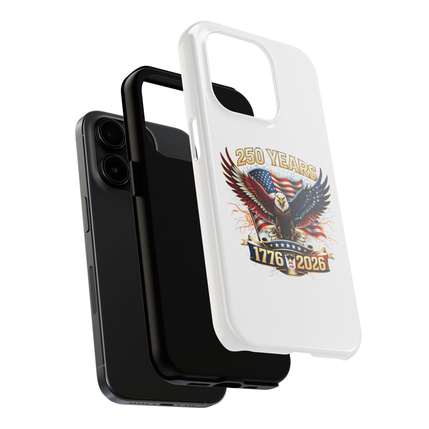 250 Years 1776–2026 Patriotic Eagle Phone Case