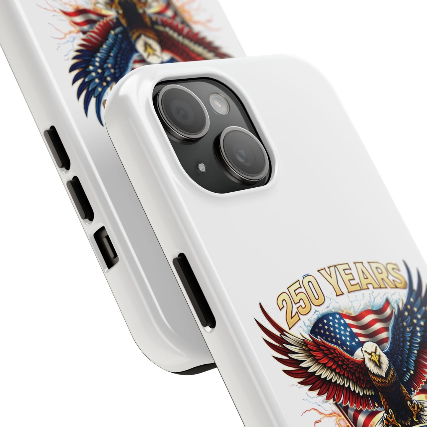 250 Years 1776–2026 Patriotic Eagle Phone Case