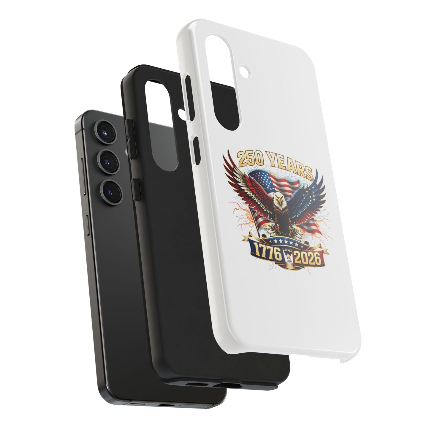 250 Years 1776–2026 Patriotic Eagle Phone Case