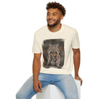 Lynx Portrait T-Shirt — Wild Cat Graphic Tee