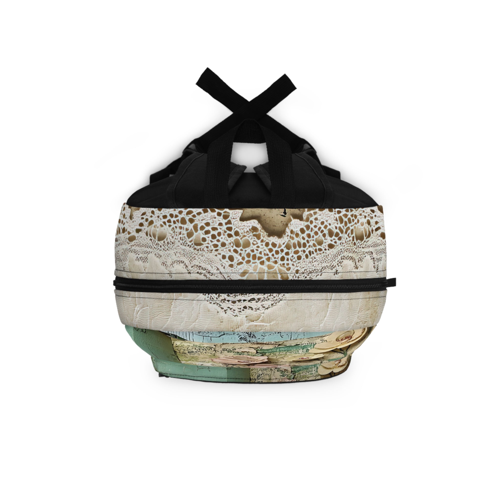 Vintage Botanical Backpack — Garden Heirlooms Floral Daypack