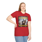 Shark Graphic T-Shirt — "Help, I'm in Shock!" Funny Beachwear
