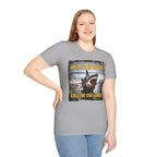 Shark Graphic T-Shirt — "Help, I'm in Shock!" Funny Beachwear