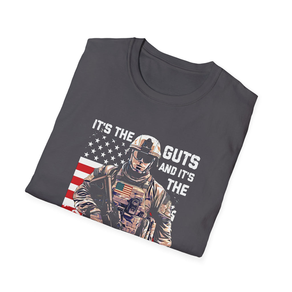 It's the Guts and It's the Glory T-Shirt — Motivational Graphic Tee
