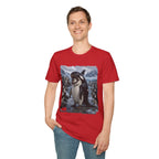 Orca & Penguin Graphic T‑Shirt — Cute Antarctic Wildlife Tee