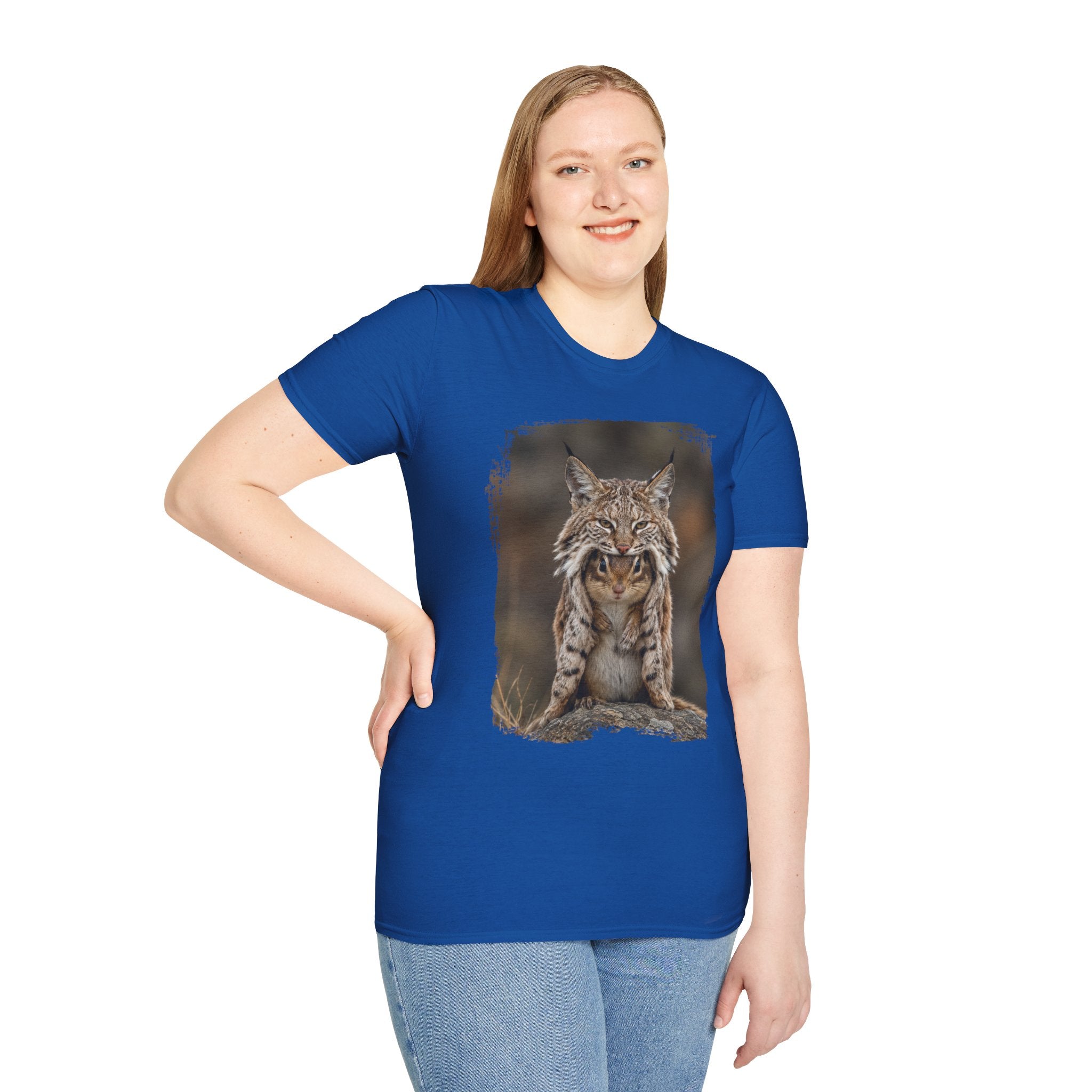 Lynx Portrait T-Shirt — Wild Cat Graphic Tee