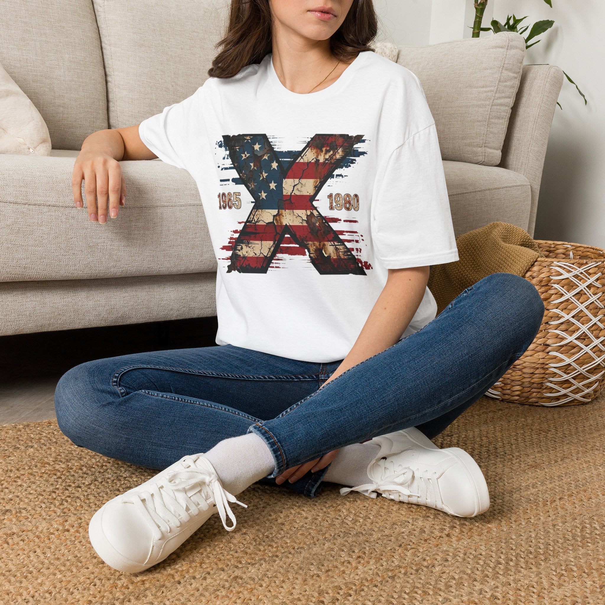 Generation X 1965–1980 T-Shirt — Retro Vintage Birth Year Tee