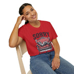 Sorry Got Plans T-Shirt — Lazy Cat Lounge Tee