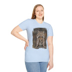 Lynx Portrait T-Shirt — Wild Cat Graphic Tee
