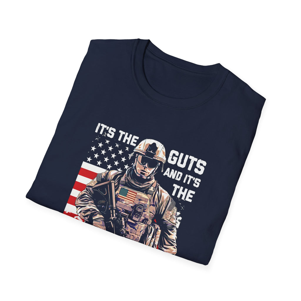 It's the Guts and It's the Glory T-Shirt — Motivational Graphic Tee