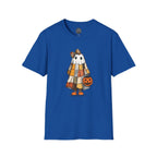 Ghost Softstyle T-Shirt with Patchwork Quilt Design