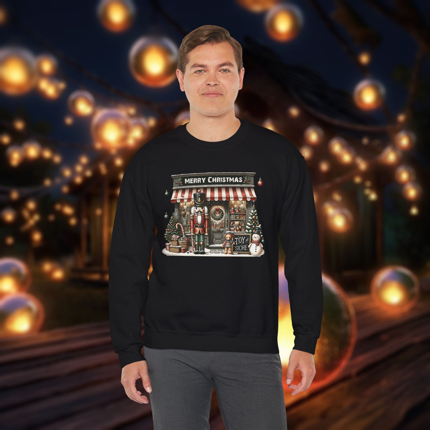 Christmas Toy Store Sweatshirt