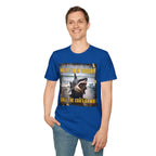 Shark Graphic T-Shirt — "Help, I'm in Shock!" Funny Beachwear