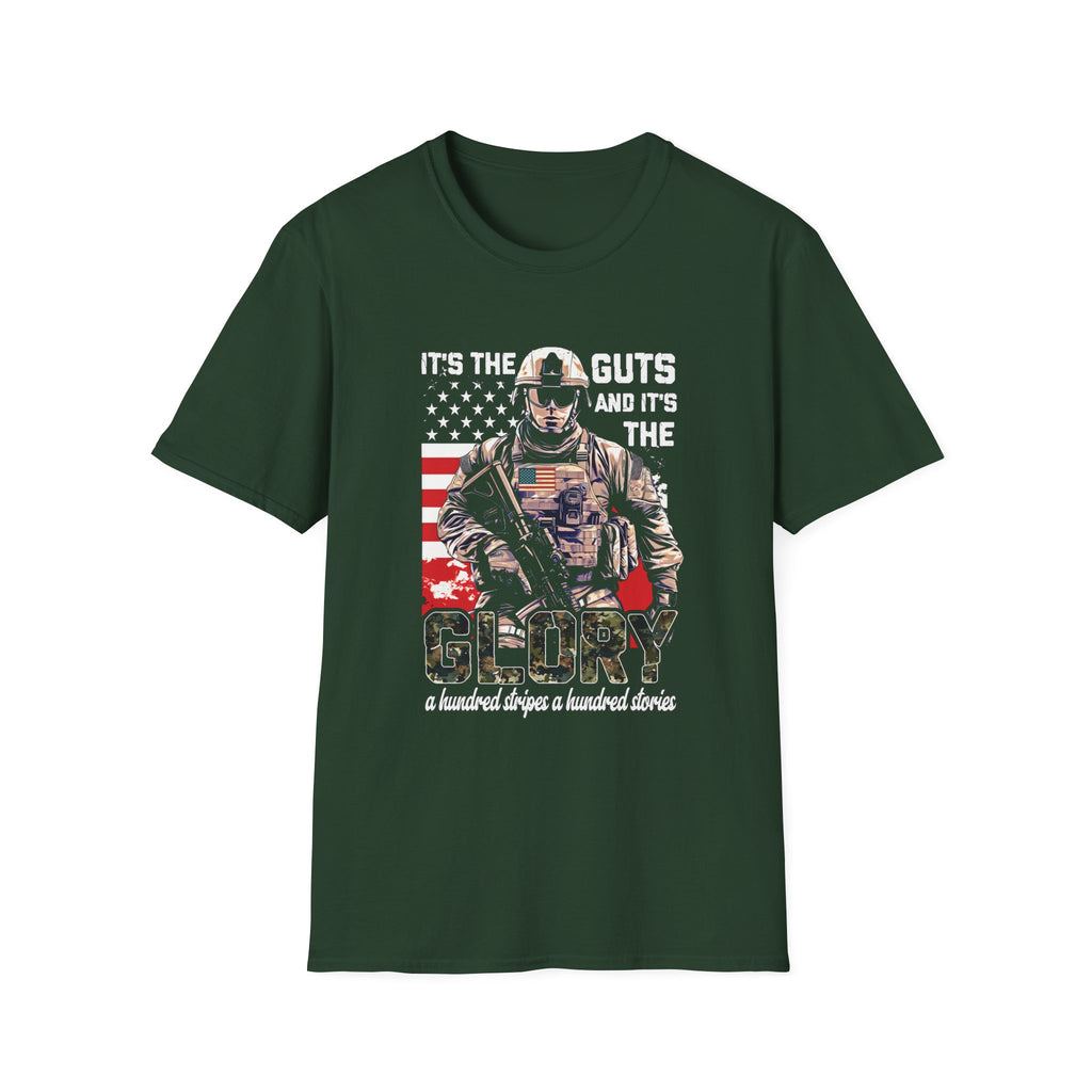 It's the Guts and It's the Glory T-Shirt — Motivational Graphic Tee