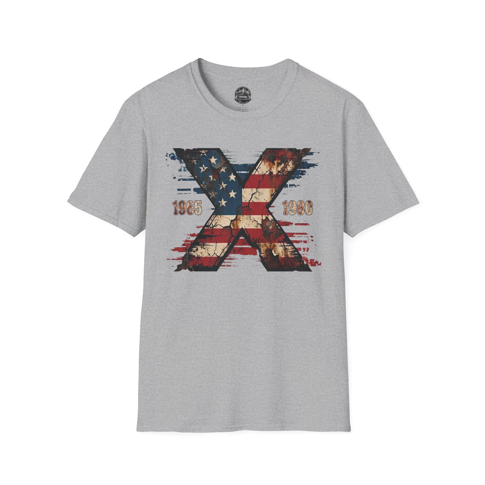 Generation X 1965–1980 T-Shirt — Retro Vintage Birth Year Tee