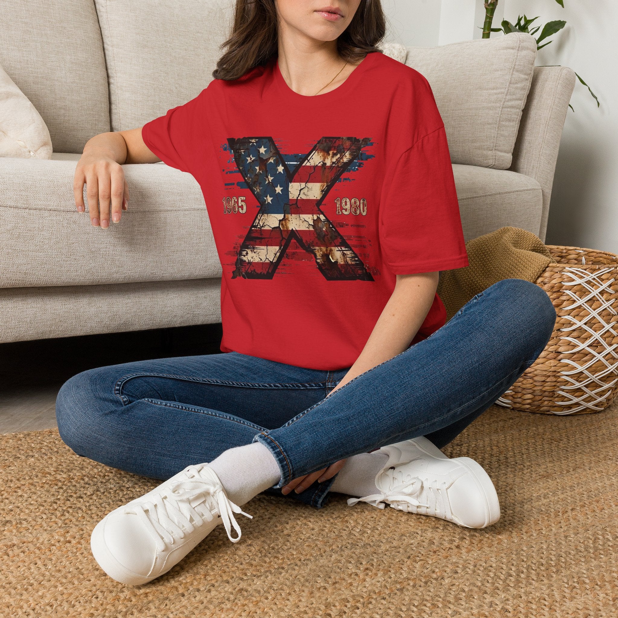 Generation X 1965–1980 T-Shirt — Retro Vintage Birth Year Tee