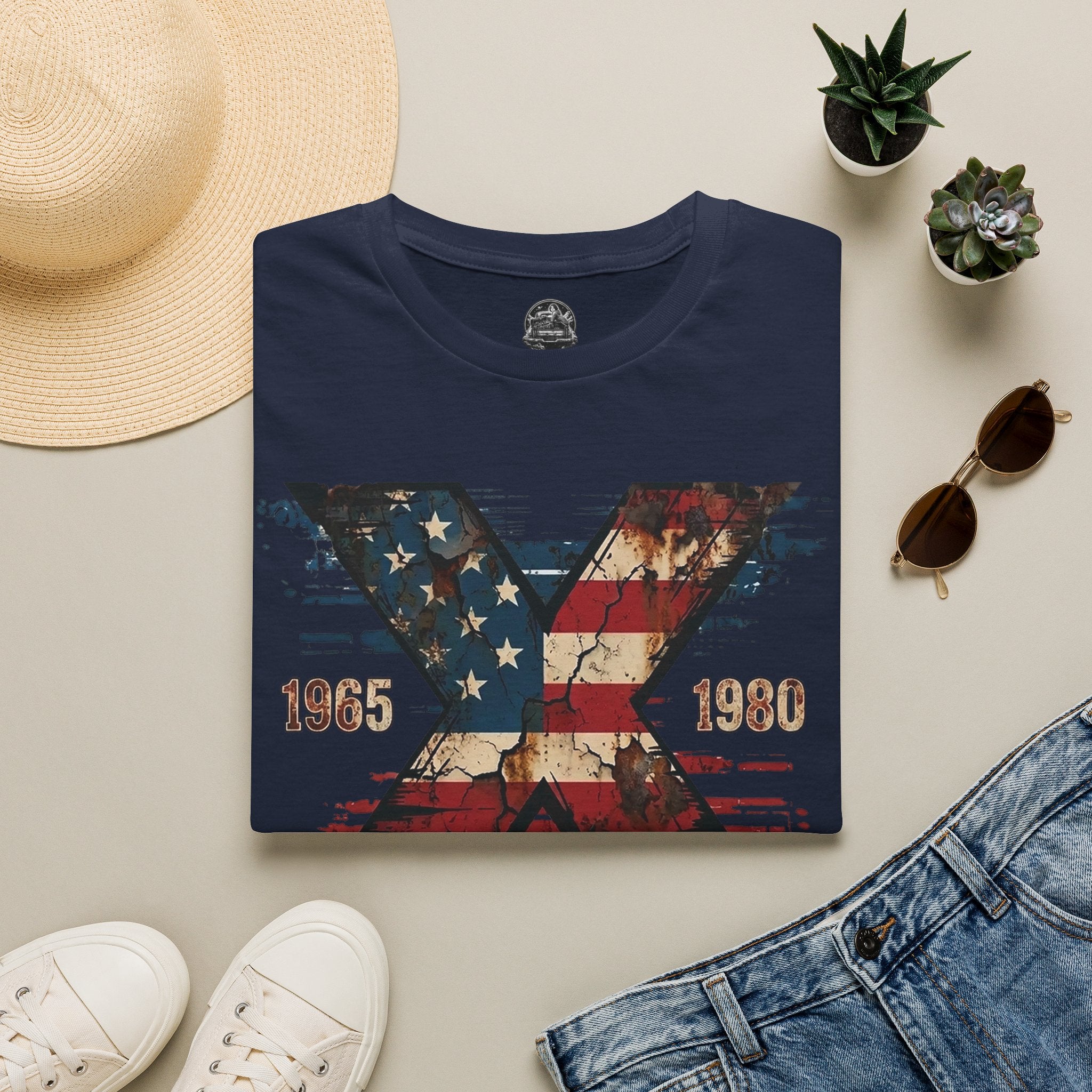 Generation X 1965–1980 T-Shirt — Retro Vintage Birth Year Tee