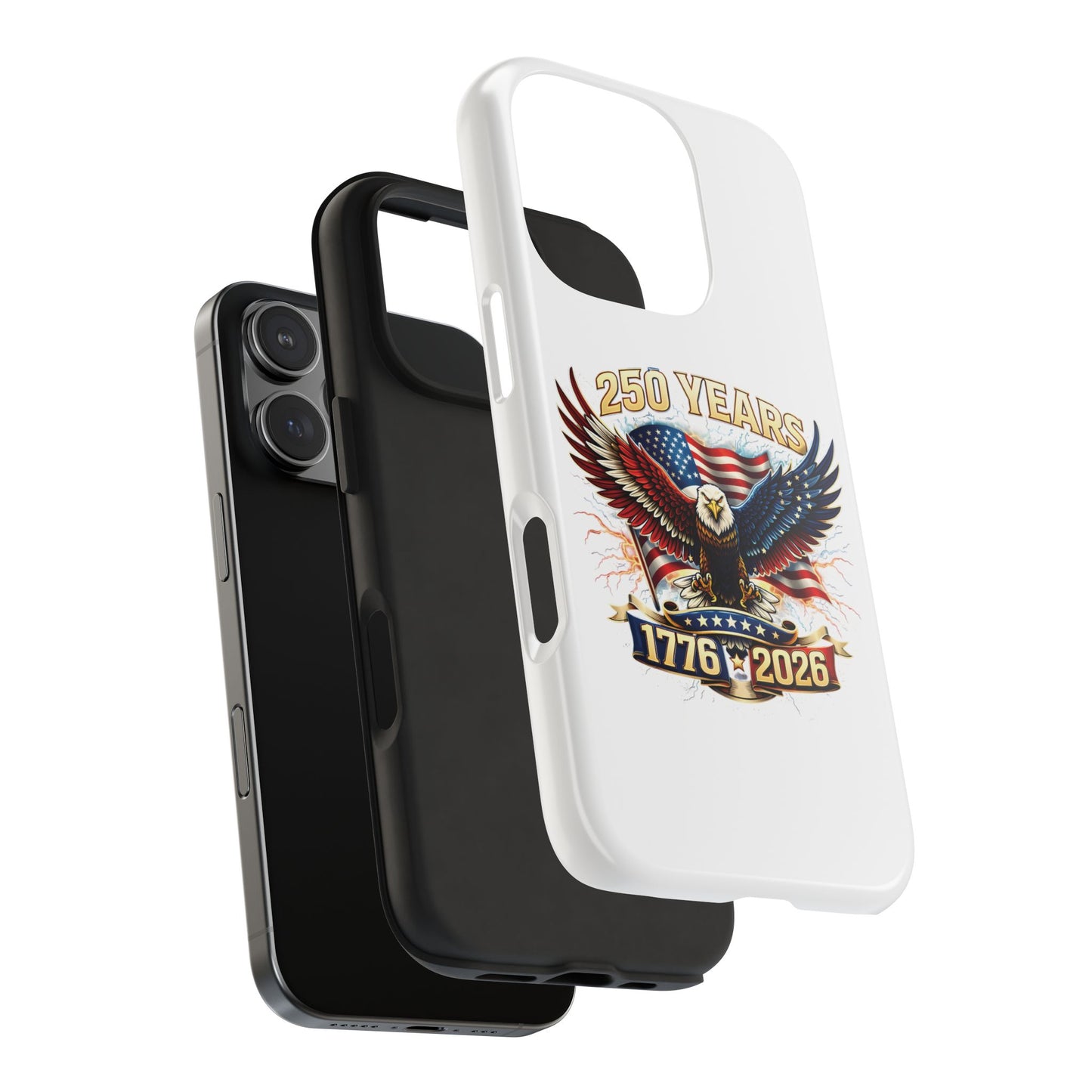250 Years 1776–2026 Patriotic Eagle Phone Case