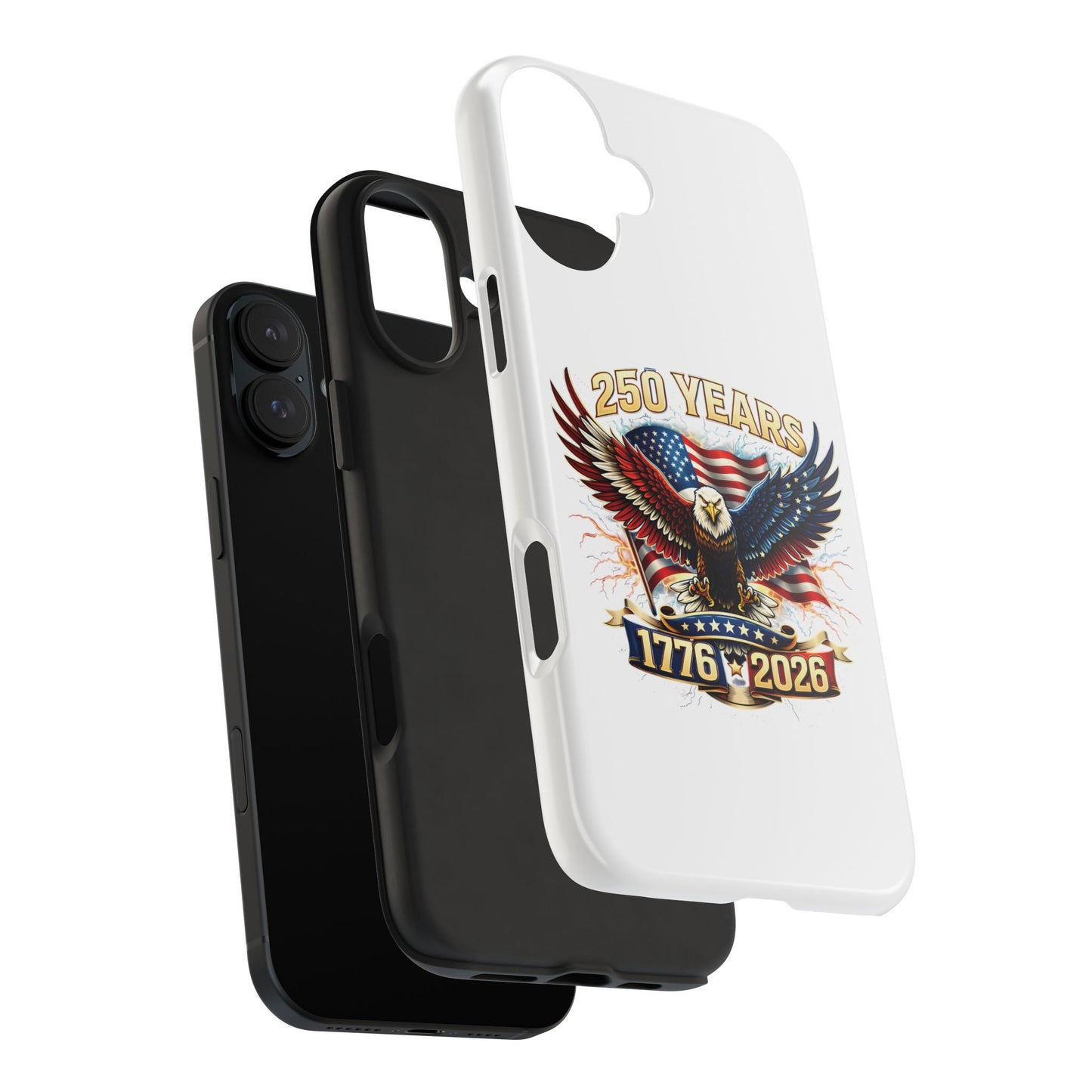 250 Years 1776–2026 Patriotic Eagle Phone Case